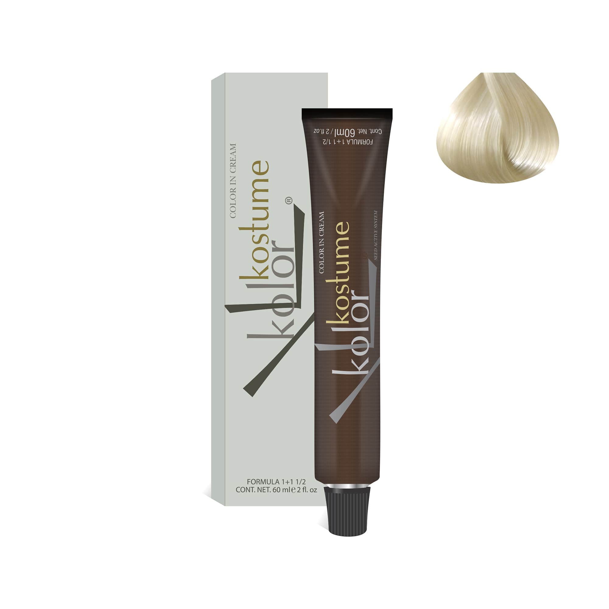 Kostume Kolor 12.12 - Irised Platinum Extra Light Blonde Permanent Hair Color product image
