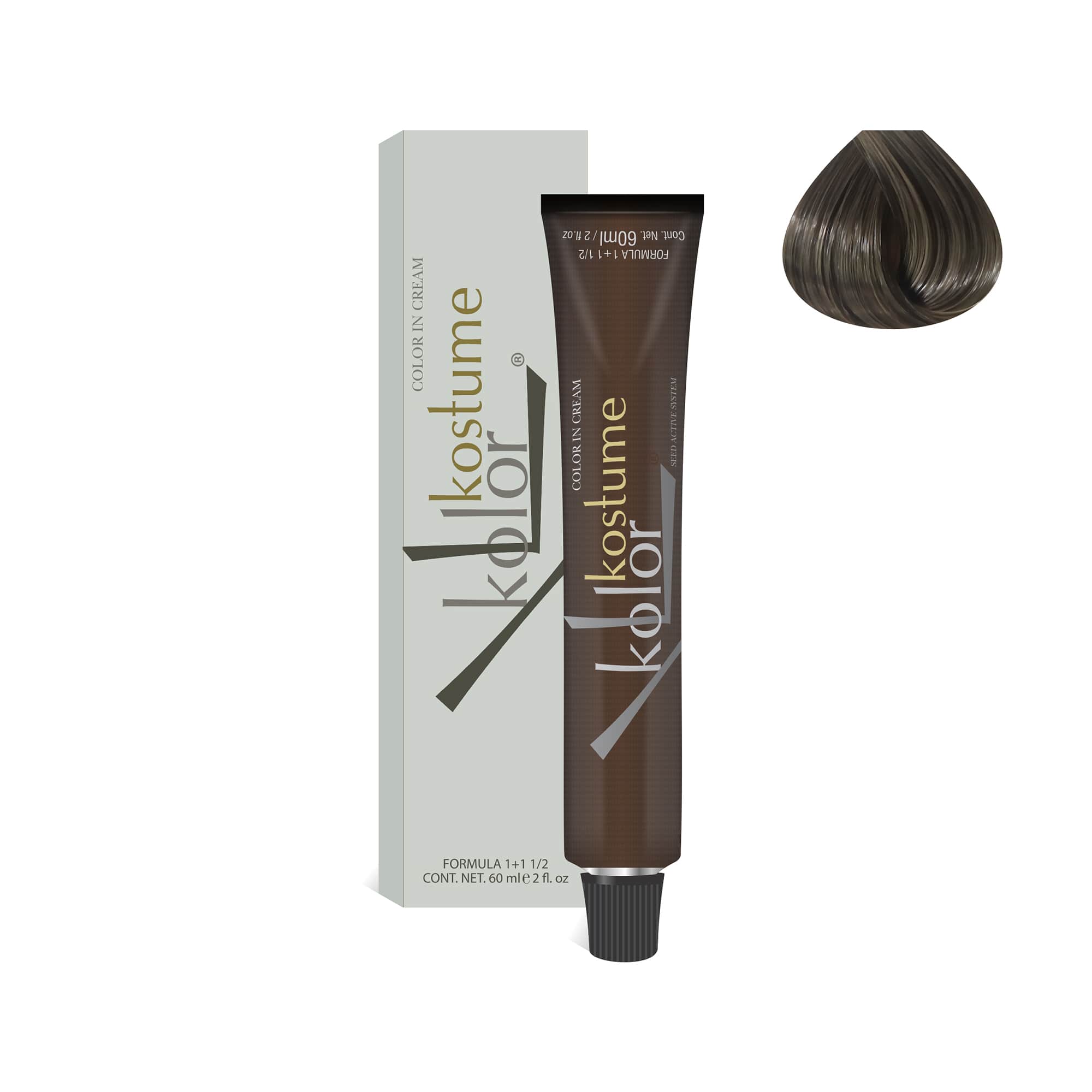 Kostume Kolor 6.11 - Intense Gray Dark Blonde Permanent Hair Dye color product image