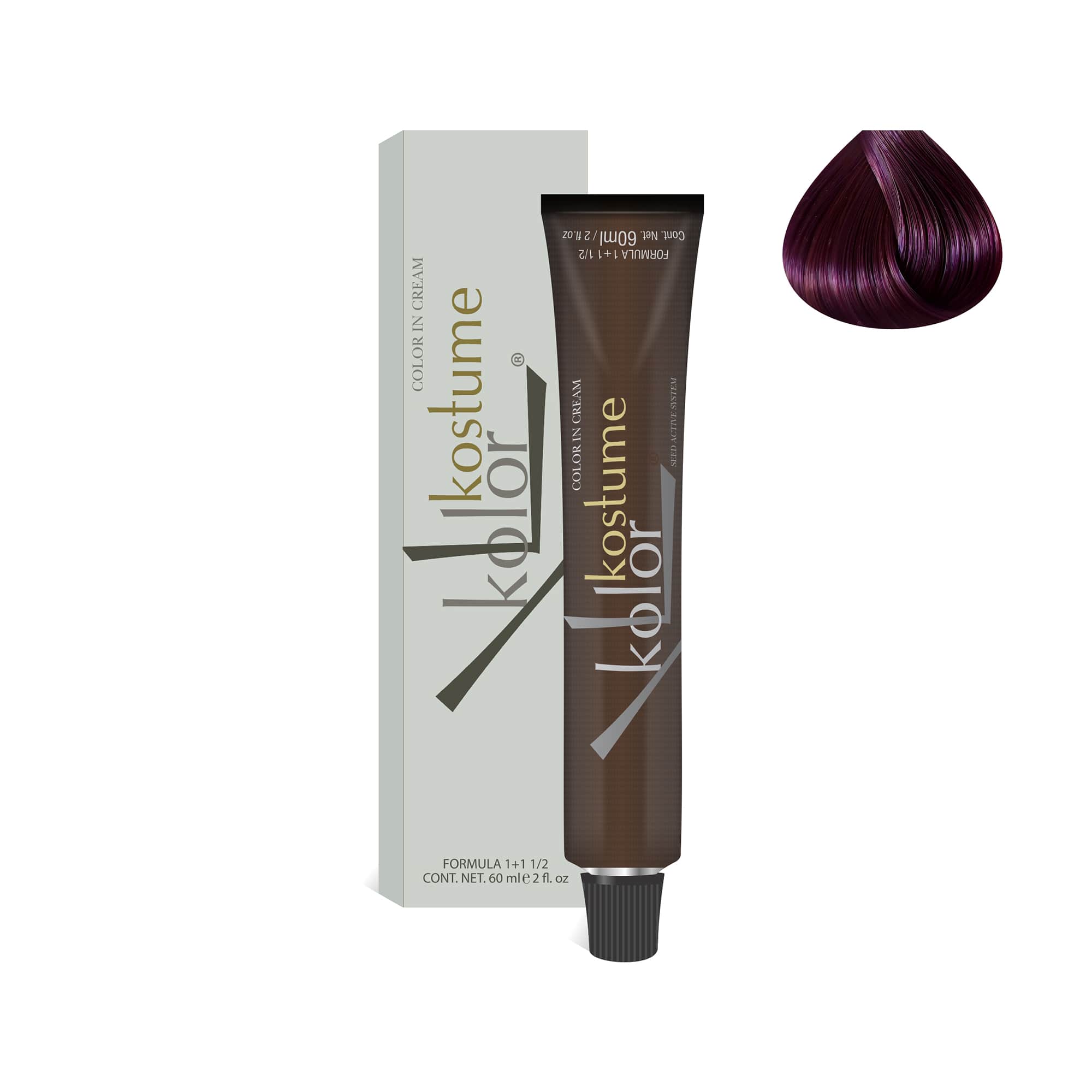 Kostume Kolor 7.26 Marsala Prime/Red Violet Dark Blonde Hair Dye product image