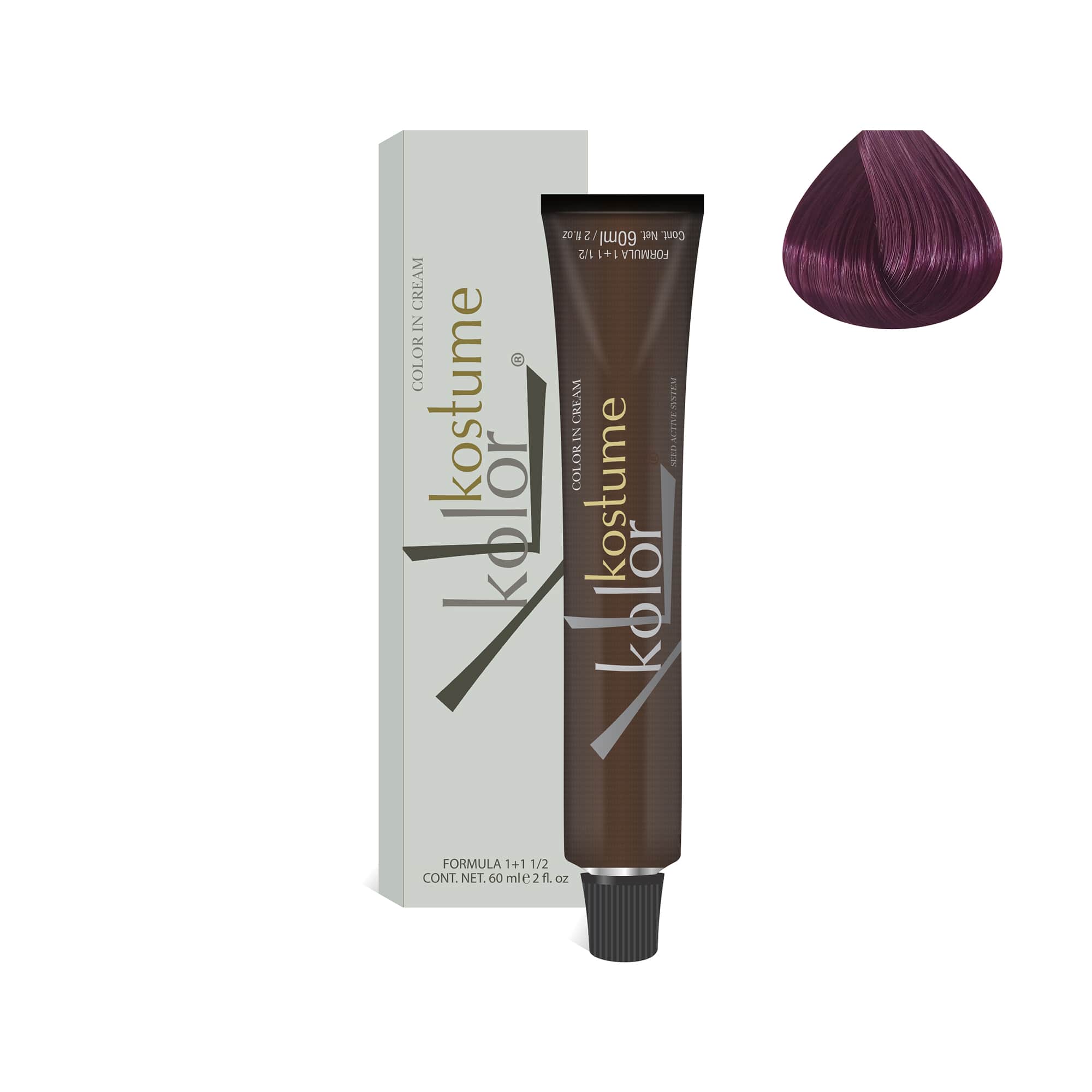 Kostume Kolor 7.26 Marsala Prime/Red Violet Medium Blonde Hair Dye product image
