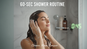 Read more about the article 60-Second Shower Routine: Small Changes, Big Hair Gains